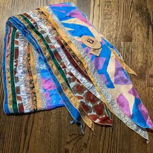 Original Sari scarves from the Art Studio Company